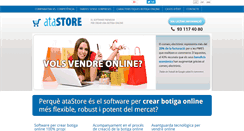 Desktop Screenshot of botigaonline.atotarreu.com