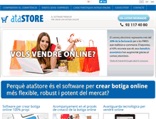 Tablet Screenshot of botigaonline.atotarreu.com
